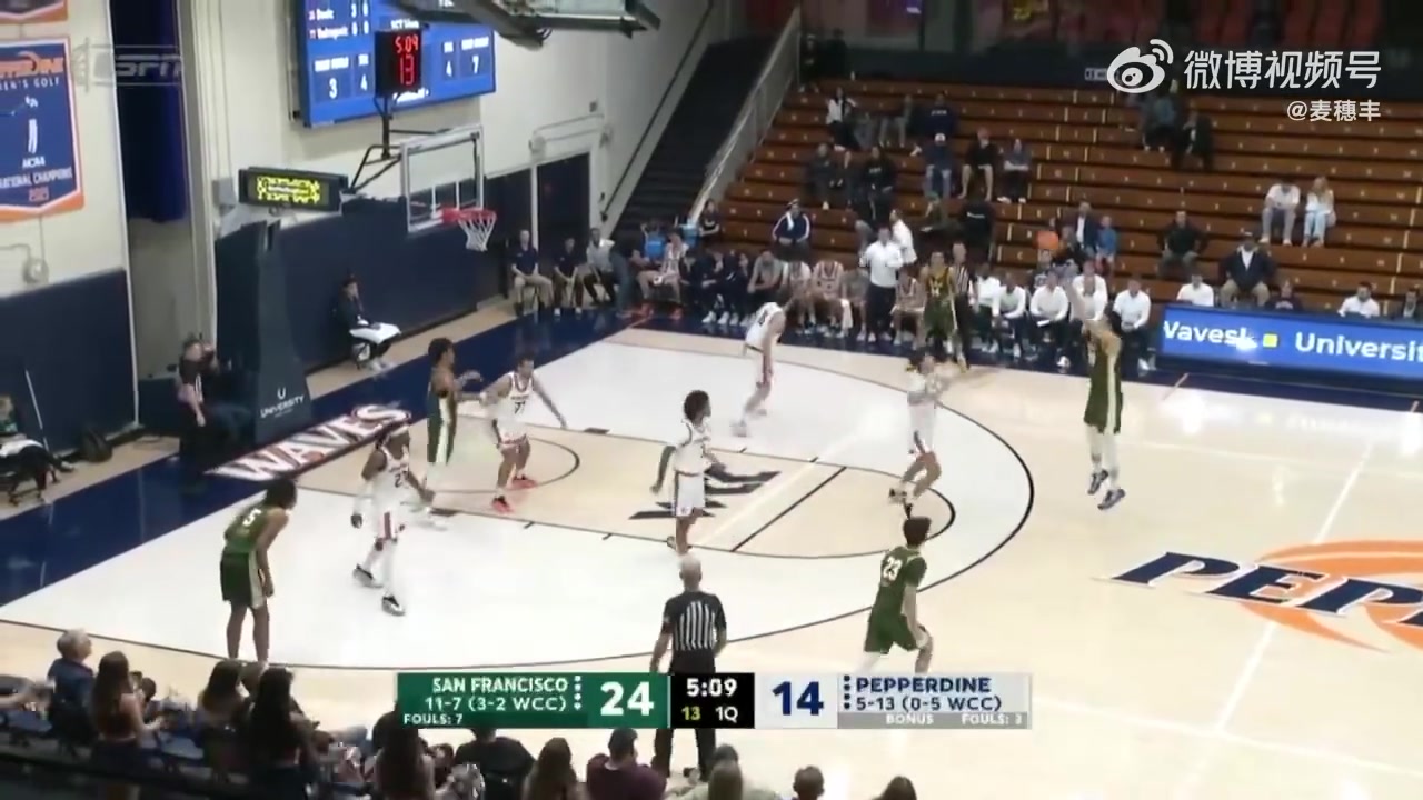 NCAA：王俊杰上半场砍下11分&amp;三分5中3 赵维伦两次助攻王俊杰进球